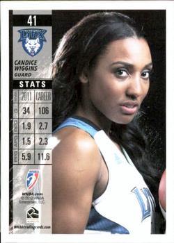 2012 Rittenhouse WNBA #41 Candice Wiggins Back