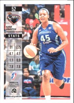 2012 Rittenhouse WNBA #52 Kara Braxton Back