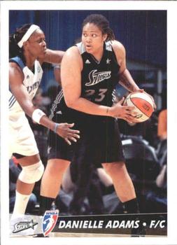 2012 Rittenhouse WNBA #66 Danielle Adams Front