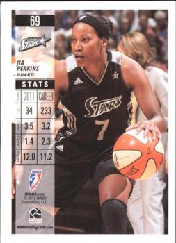 2012 Rittenhouse WNBA #69 Jia Perkins Back