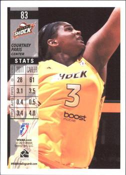 2012 Rittenhouse WNBA #83 Jene Morris Back