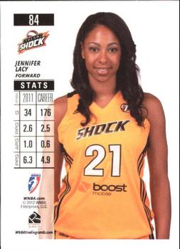 2012 Rittenhouse WNBA #84 Jennifer Lacy Back