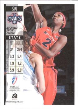 2012 Rittenhouse WNBA #94 Michelle Snow Back