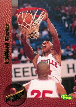 1995 Classic Superior Pix #15 Clifford Rozier Front