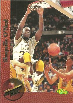 1995 Classic Superior Pix #74 Shaquille O'Neal Front