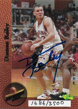 1995 Classic Superior Pix - Autographs #NNO Damon Bailey Front