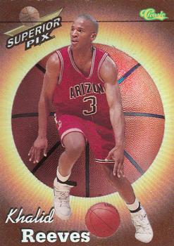 1995 Classic Superior Pix - Chrome #11 Khalid Reeves Front