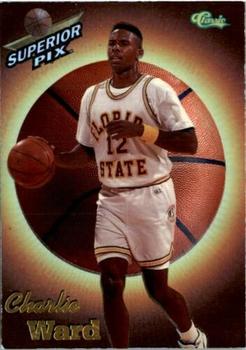 1995 Classic Superior Pix - Chrome Gold #25 Charlie Ward Front