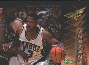 1995 Classic Superior Pix - Instant Impact #2 Glenn Robinson Front