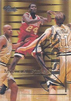 1995 Classic Visions #19 Michael Finley Front