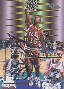 1995 Classic Visions #30 Terrence Rencher Front