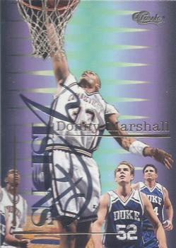 1995 Classic Visions #37 Donny Marshall Front