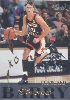 1995 Classic Visions #73 Brent Barry Front