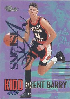 1995 Classic Visions #84 Brent Barry Front