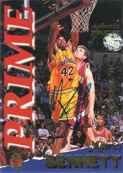 1995 Signature Rookies Prime - Signatures #04 Mario Bennett Front