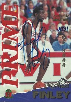 1995 Signature Rookies Prime - Signatures #14 Michael Finley Front
