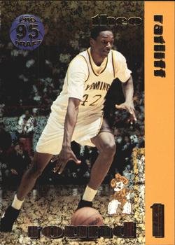 1995 Collect-A-Card #15 Theo Ratliff Front