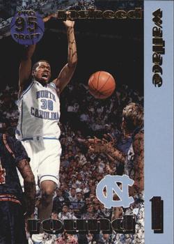 1995 Collect-A-Card #24 Rasheed Wallace Front