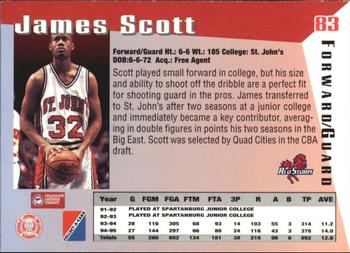 1995 Collect-A-Card #83 James Scott Back