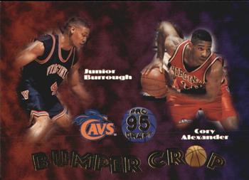 1995 Collect-A-Card #BC-93 Cory Alexander / Junior Burrough Front