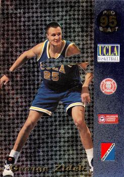 1995 Collect-A-Card - 2 on 1 #T8 Greg Ostertag / George Zidek Back