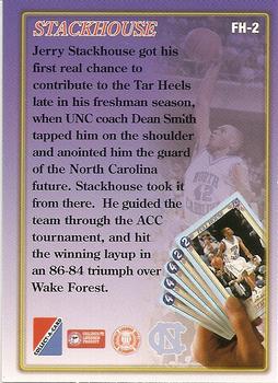 1995 Collect-A-Card - Full House Stackhouse #FH-2 Jerry Stackhouse Back
