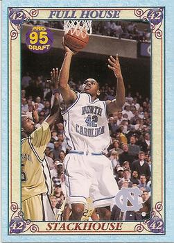 1995 Collect-A-Card - Full House Stackhouse #FH-2 Jerry Stackhouse Front