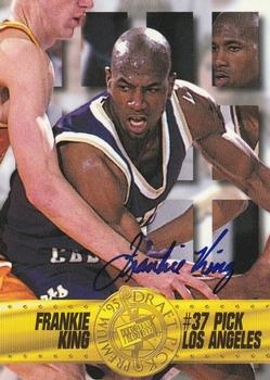 1995 Press Pass Premium Draft Picks - Autographs #NNO Frankie King Front