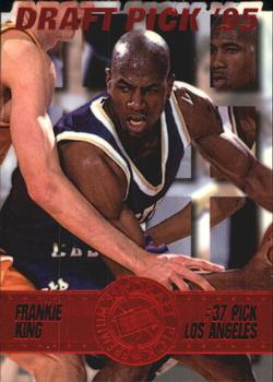 1995 Press Pass Premium Draft Picks - Die Cuts Red #26 Frankie King Front