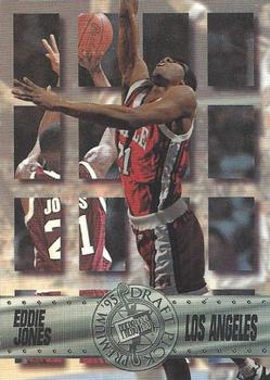 1995 Press Pass Premium Draft Picks - Foil #32 Eddie Jones Front