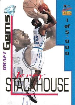 1995 Signature Rookies Draft Day - Draft Gems #DG1 Jerry Stackhouse Front