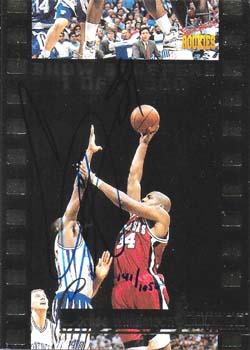 1995 Signature Rookies Draft Day - Show Stoppers Signatures #C2 Corliss Williamson Front