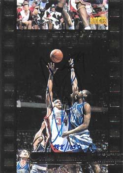 1995 Signature Rookies Draft Day - Show Stoppers Signatures #C3 Corliss Williamson Front