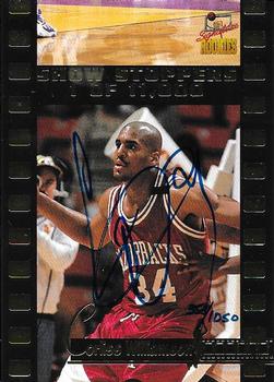 1995 Signature Rookies Draft Day - Show Stoppers Signatures #C5 Corliss Williamson Front