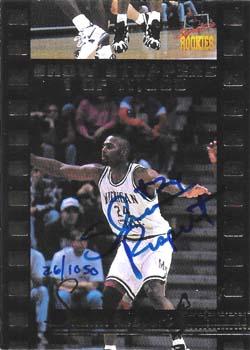 1995 Signature Rookies Draft Day - Show Stoppers Signatures #S1 Shawn Respert Front