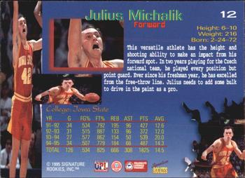 1995 Signature Rookies Draft Day - Signatures #12 Julius Michalik Back