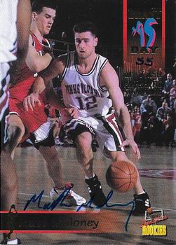 1995 Signature Rookies Draft Day - Signatures #26 Matt Maloney Front
