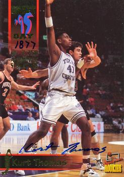 1995 Signature Rookies Draft Day - Signatures #36 Kurt Thomas Front