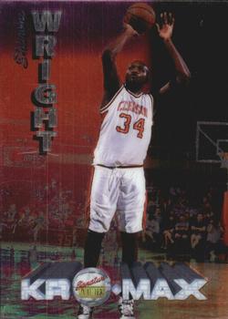 1995 Signature Rookies Kro-Max #3 Sharone Wright Front