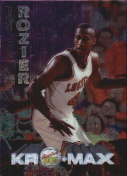 1995 Signature Rookies Kro-Max #10 Clifford Rozier Front