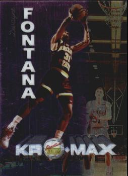 1995 Signature Rookies Kro-Max #41 Dwayne Fontana Front