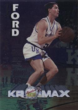 1995 Signature Rookies Kro-Max #42 Travis Ford Front