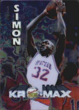 1995 Signature Rookies Kro-Max #48 Melvin Simon Front