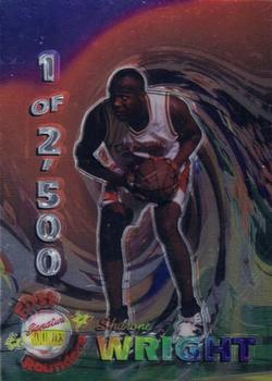 1995 Signature Rookies Kro-Max - First Rounders #FR3 Sharone Wright Front