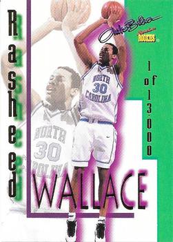 1995 Signature Rookies Autobilia #4 Rasheed Wallace Front