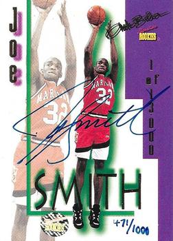 1995 Signature Rookies Autobilia - Autographs #1 Joe Smith Front