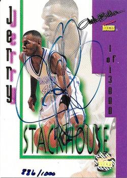 1995 Signature Rookies Autobilia - Autographs #3 Jerry Stackhouse Front