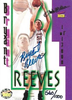 1995 Signature Rookies Autobilia - Autographs #6 Bryant Reeves Front