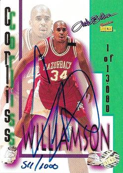 1995 Signature Rookies Autobilia - Autographs #13 Corliss Williamson Front