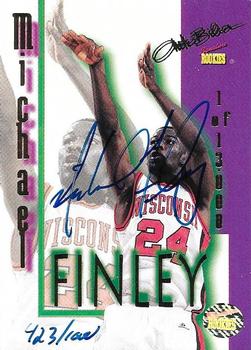 1995 Signature Rookies Autobilia - Autographs #21 Michael Finley Front